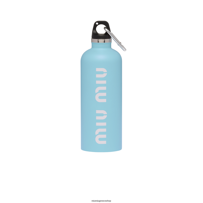 μπουκάλι νερό από ανοξείδωτο χάλυβα, 500 ml Miu Miu γαλάζιο/λευκό αξεσουάρ 2066F1100