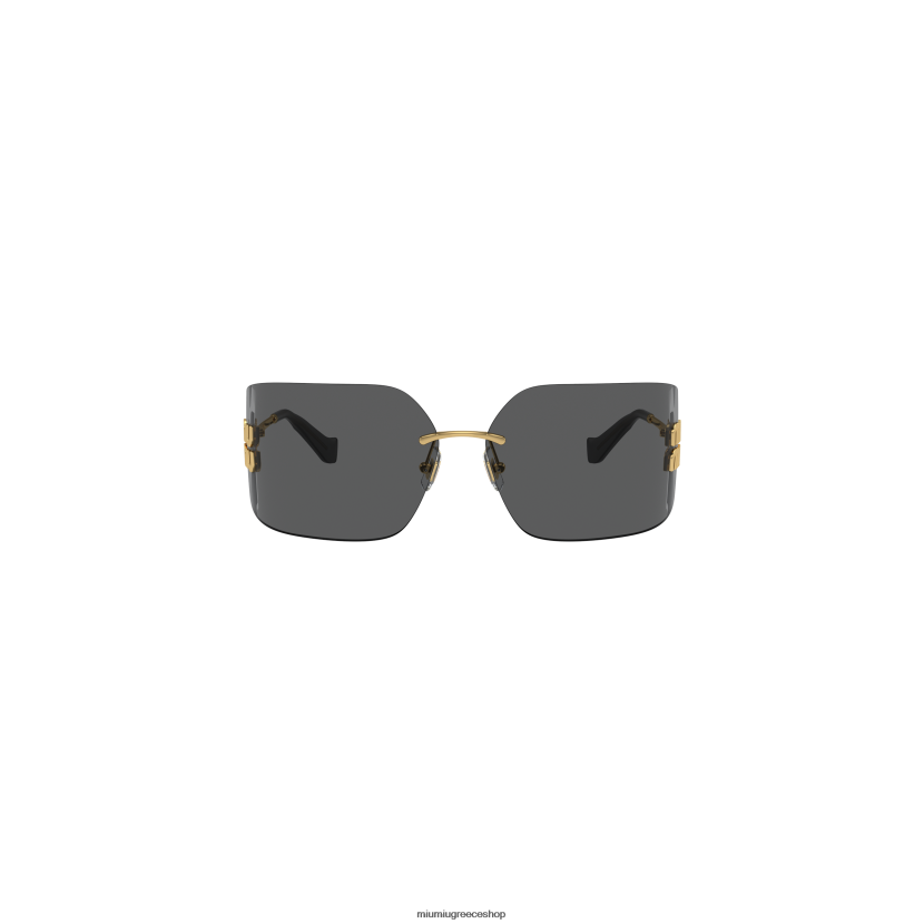 γυαλιά ηλίου πασαρέλας Miu Miu γκρι φακοί σχιστόλιθου αξεσουάρ 2066F1240