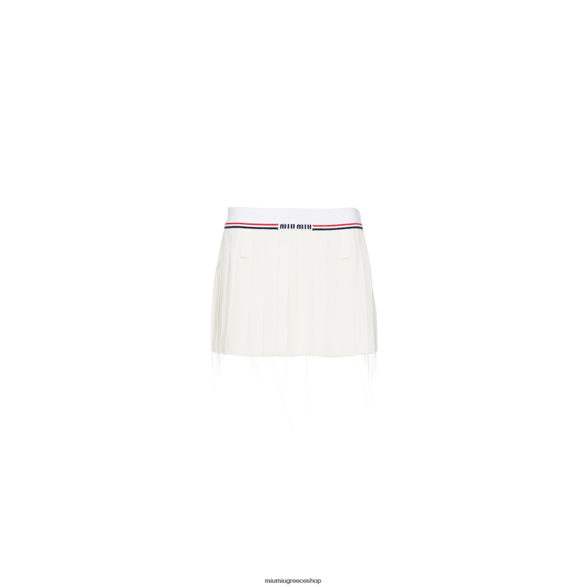 Sable μίνι φούστα Miu Miu άσπρο έτοιμο να φορεθεί 2066F894