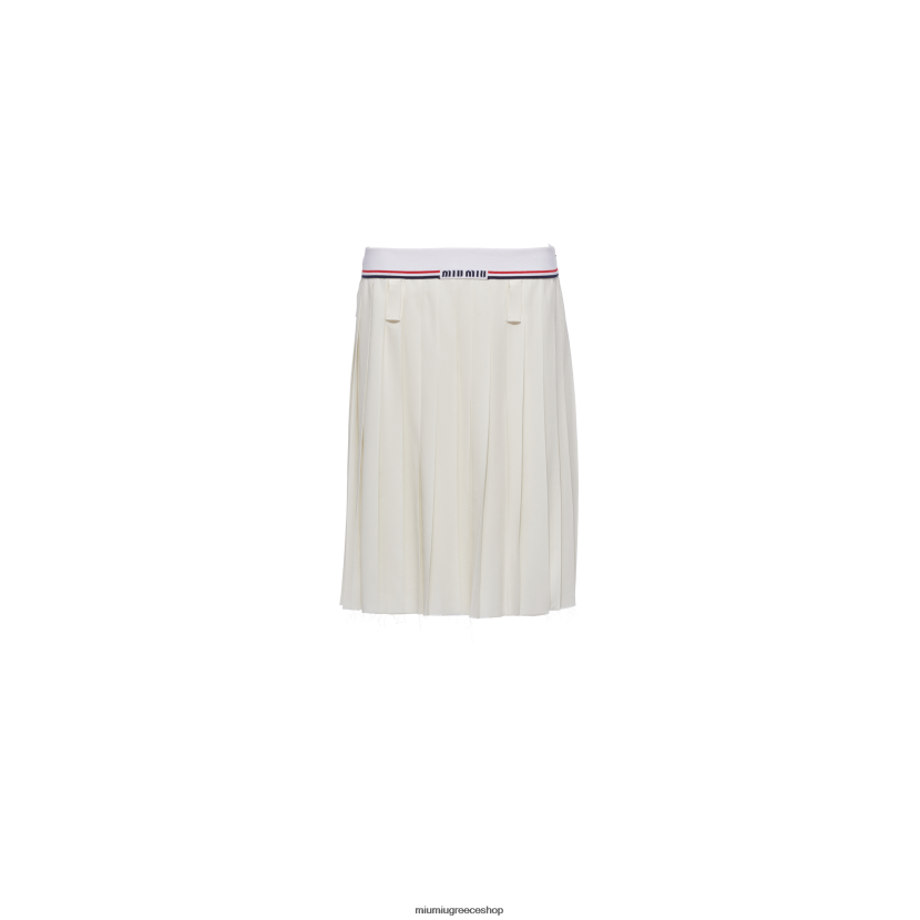 sable φούστα Miu Miu άσπρο έτοιμο να φορεθεί 2066F890