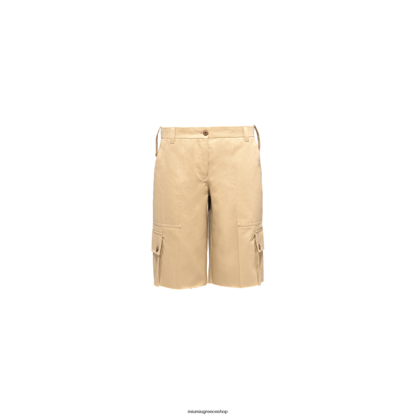 βερμούδες chino Miu Miu κορδόνι έτοιμο να φορεθεί 2066F958