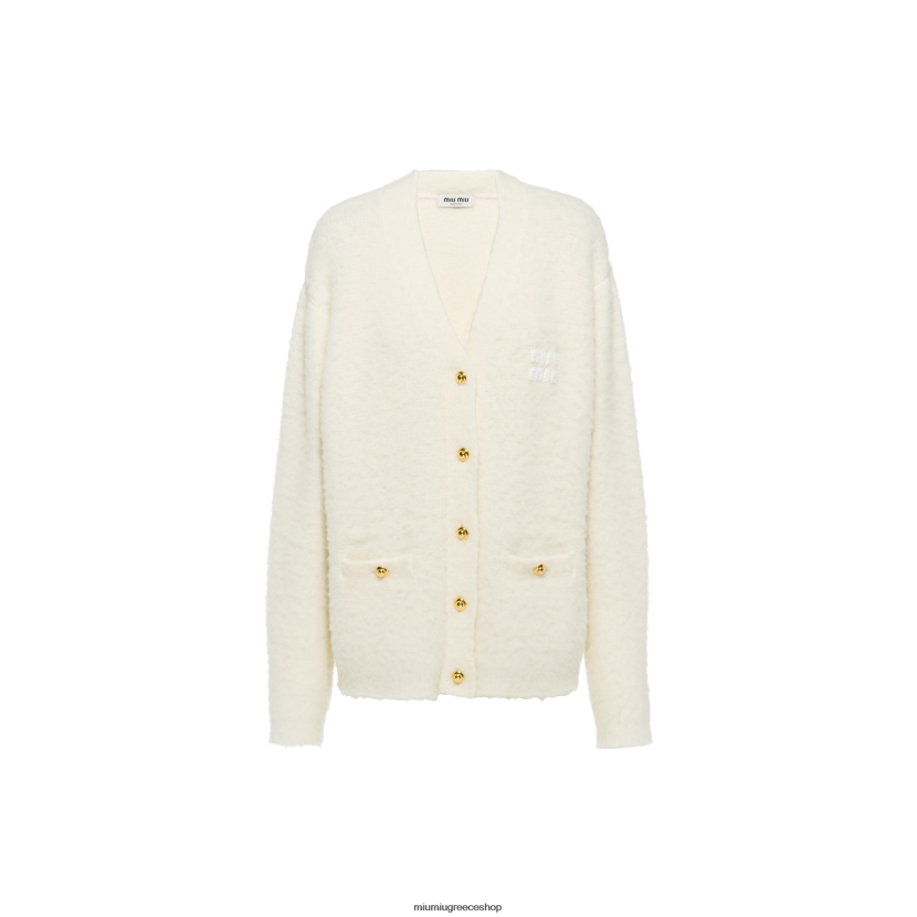 ζακέτα boucle Miu Miu άσπρο έτοιμο να φορεθεί 2066F774