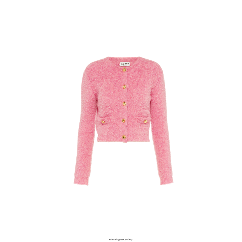 ζακέτα boucle Miu Miu ροζ έτοιμο να φορεθεί 2066F775